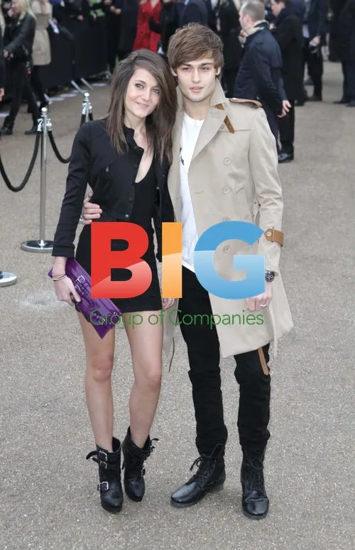 Douglas Booth at Burberry Prorsum Show