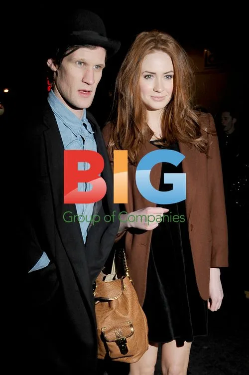Matt Smith and Karen Gillian at Pam Hogg Fashion Show