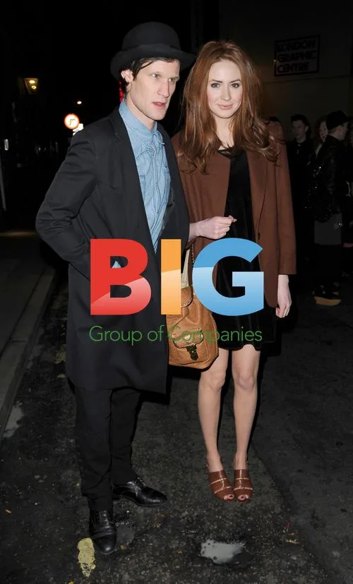 Matt Smith and Karen Gillian at Pam Hogg Presentation