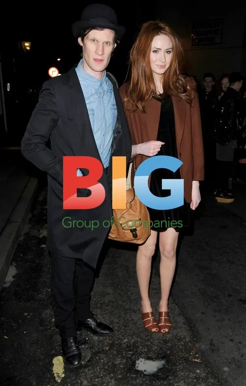 Matt Smith and Karen Gillian at Pam Hogg LFW 2011