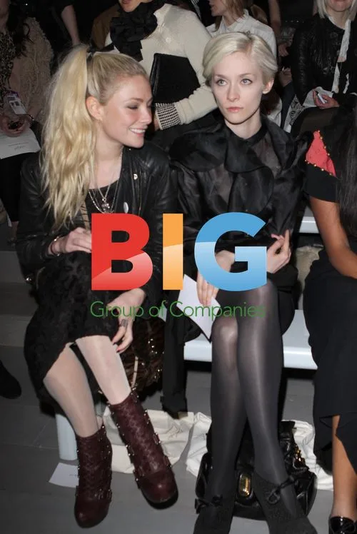 Celebs at Mark Fast Catwalk Show