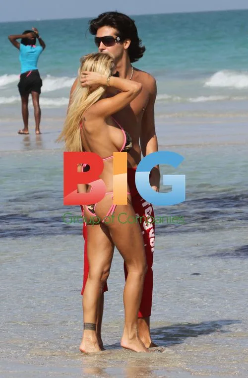 Shauna Sand Frolicking on Miami Beach