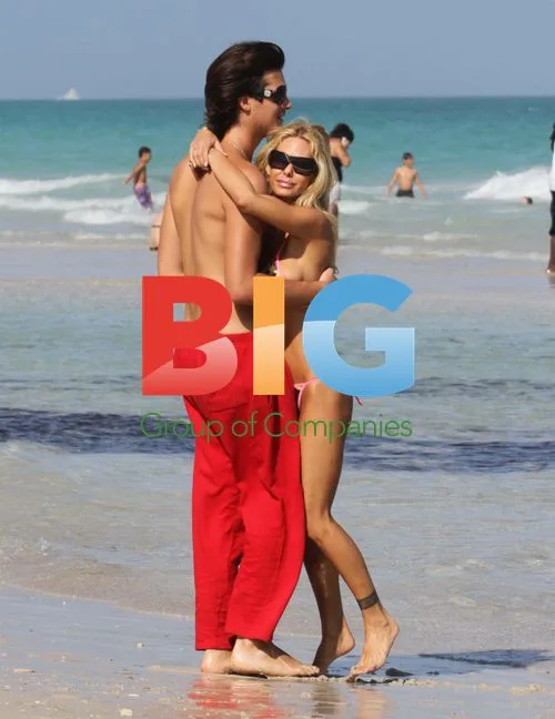 Shauna Sand Frolics in Miami Beach