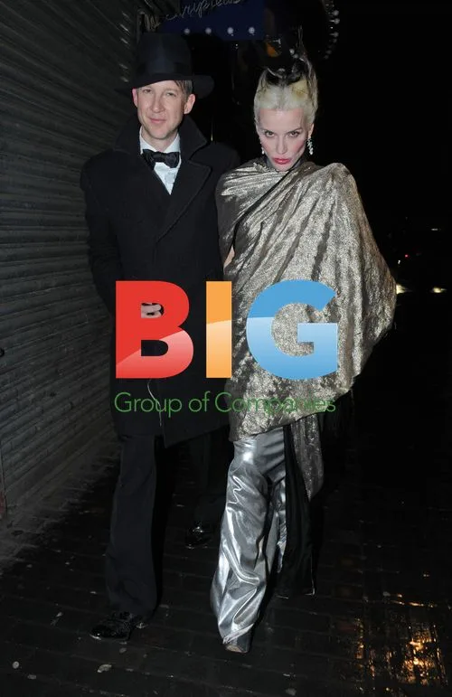 Daphne Guinness and Jefferson Hack at AnOther Magazine Ball