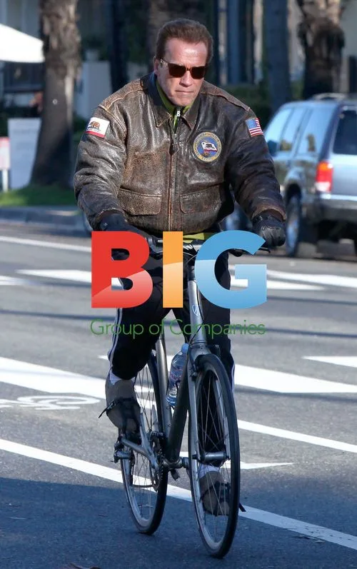 Arnold Schwarzenegger Bikes in Santa Monica