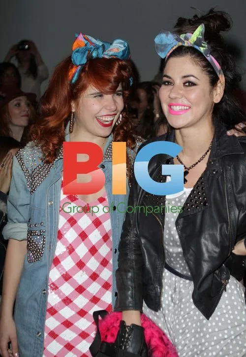 Marina Diamandis and Paloma Faith at Ashish Show