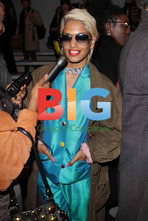M.I.A. at London Fashion Week