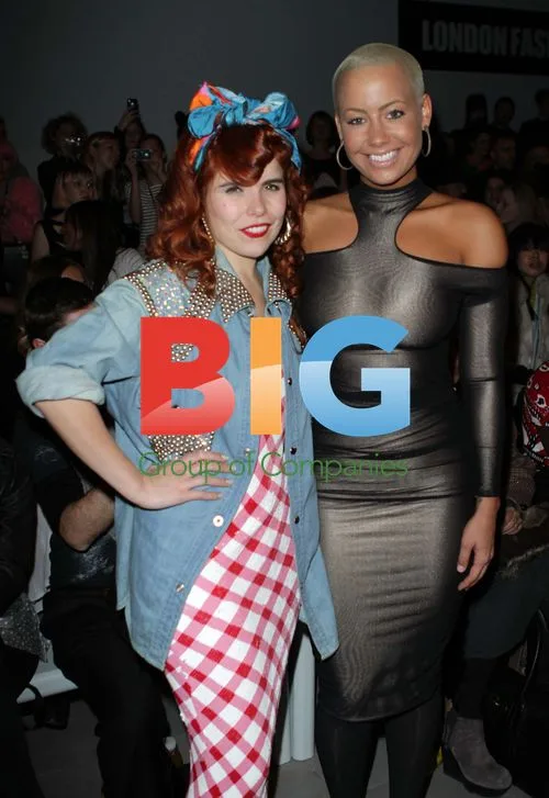 Paloma Faith and Amber Rose at Ashish Fashion Show