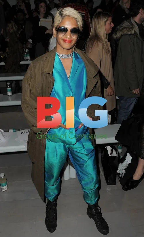 M.I.A. at Ashish Fashion Show