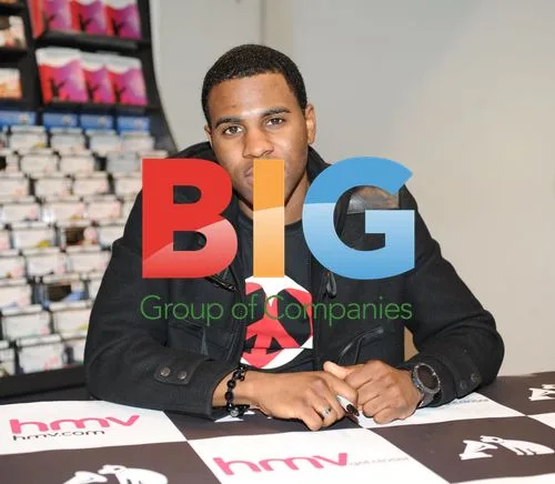 Jason Derulo signs merchandise at HMV in Newcastle