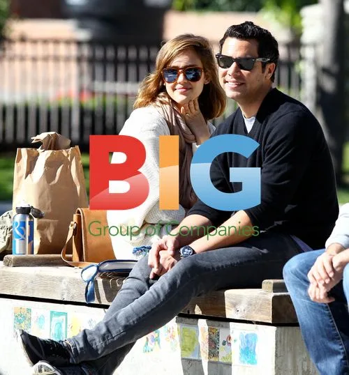 Jessica Alba and Family Outing in LA Park
