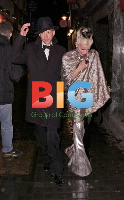 Jefferson Hack and Daphne Guinness at AnOther Magazine Ball
