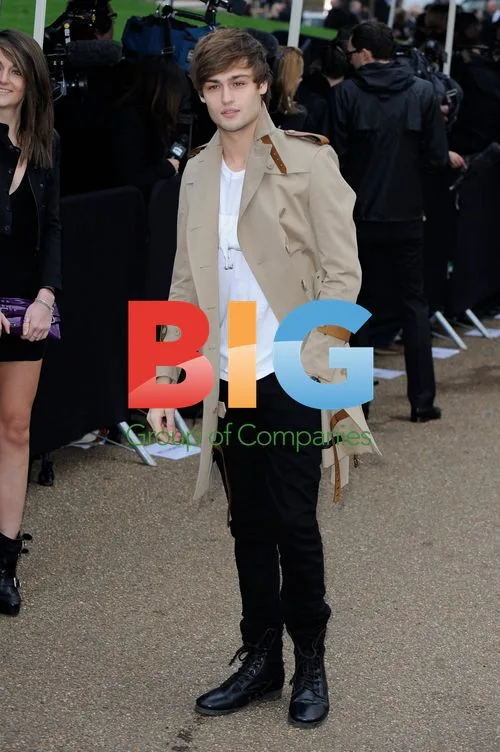 Douglas Booth at Burberry Prorsum Show
