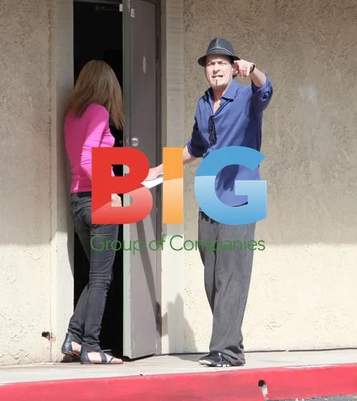 Charlie Sheen Wearing Babe Ruth Ring