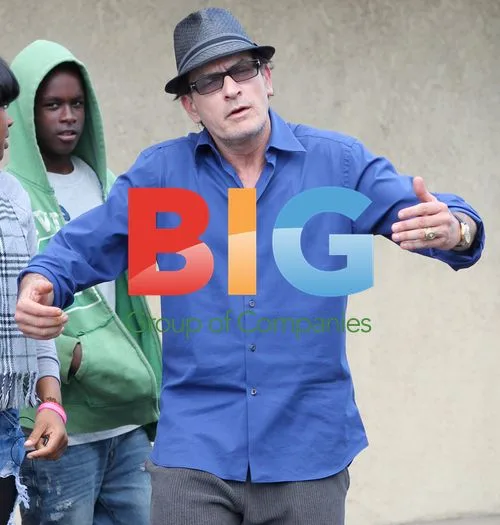 Charlie Sheen with Babe Ruth World Series Ring