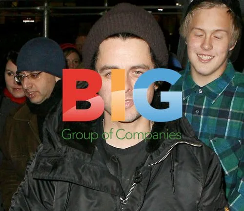 Billie Joe Armstrong leaving Lady Gaga concert