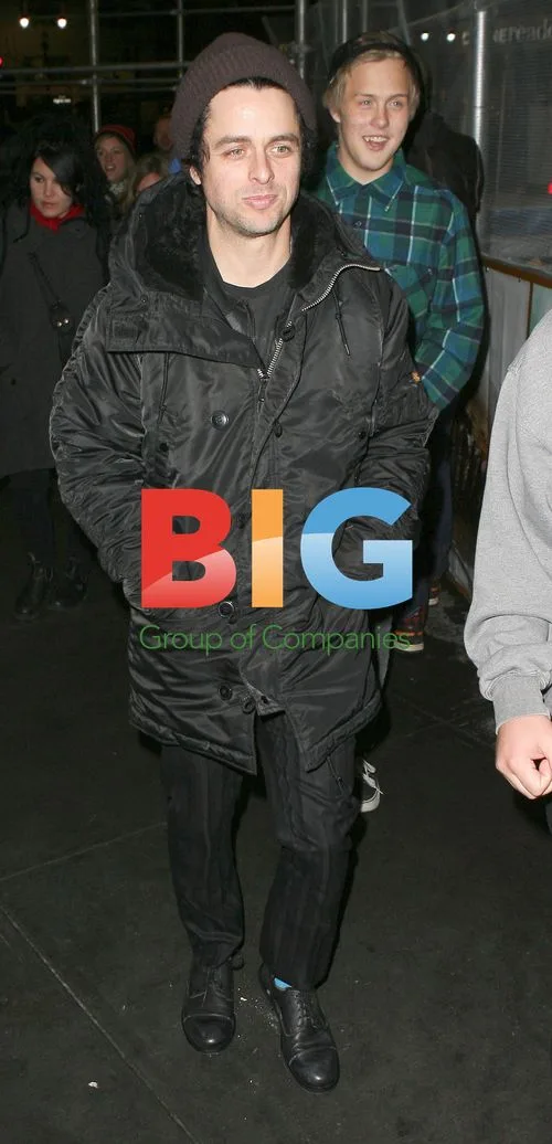 Billie Joe Armstrong Leaving Lady Gaga Concert