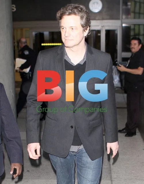 Colin Firth at LAX