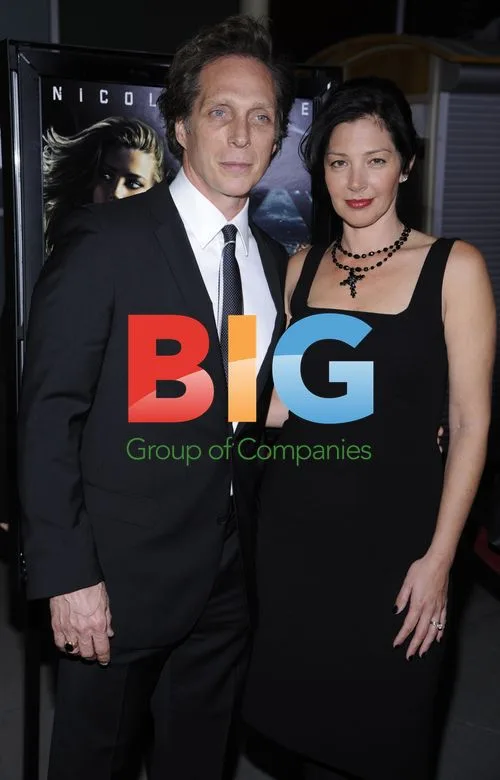 William Fichtner and wife Kymberly Kalil at "Drive Angry" Premiere