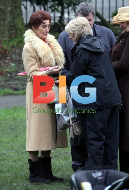 June Brown Films Eastenders Wedding Scenes