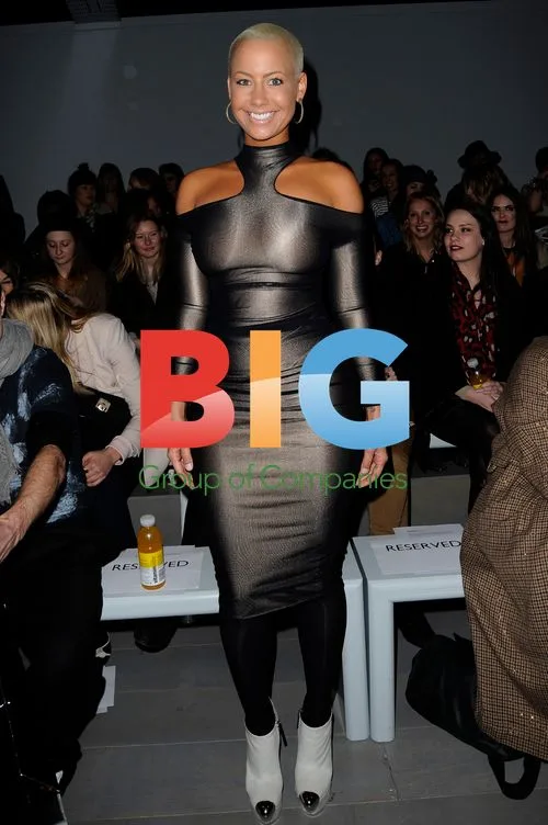 Amber Rose at Ashish Show