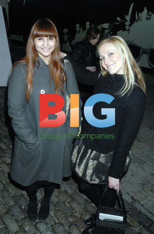 Rebekah Roy and Courtney Blackman at LFW