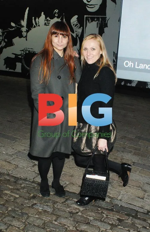 Rebekah Roy and Courtney Blackman at LFW