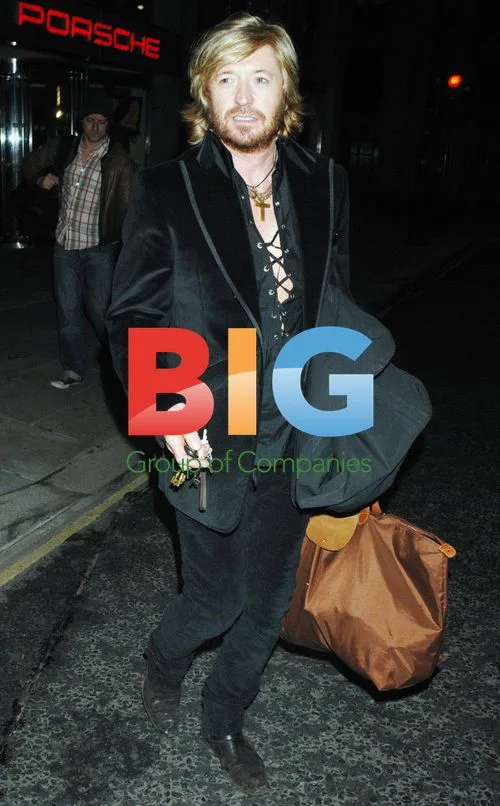 Nicky Clarke Leaving Hair Salon