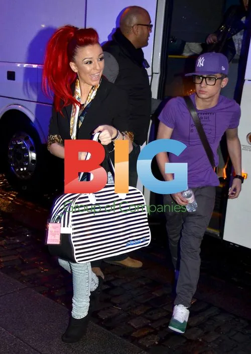 X Factor Live Tour Members Return to Hotel
