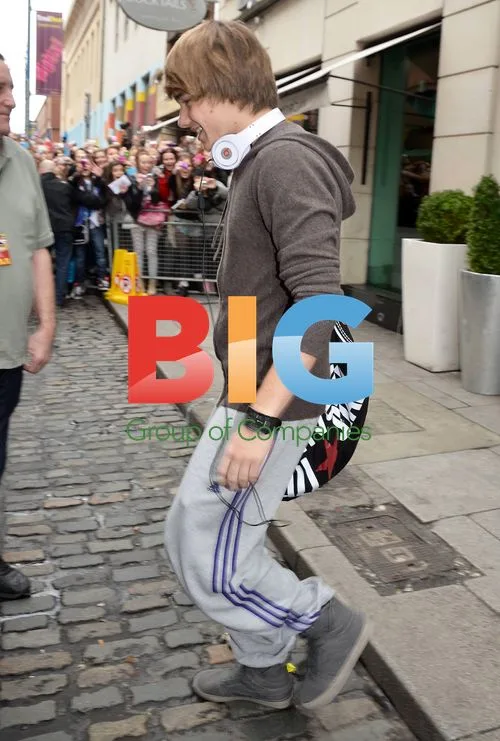 X Factor Live Tour Members Leaving Dublin Hotel