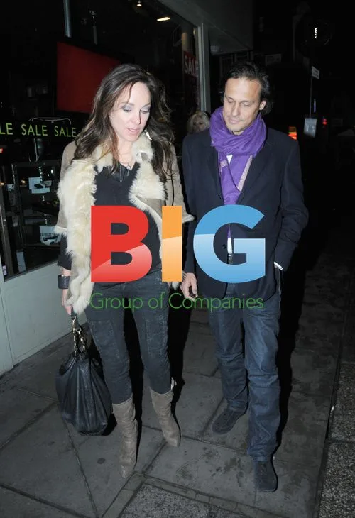 Arun Nayer with Mystery Woman in London