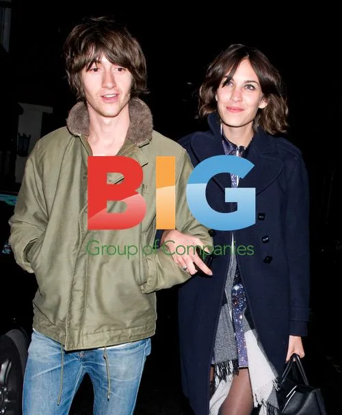 Alexa Chung and Alex Turner at NME Awards 2011 After Party