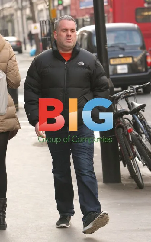 Chris Moyles Smoking Outside BBC Studios