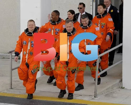 NASA Space Shuttle Discovery Crew Departs