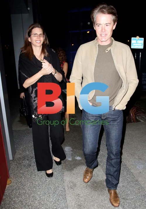 Kyle MacLachlan at BOA Steakhouse in West Hollywood
