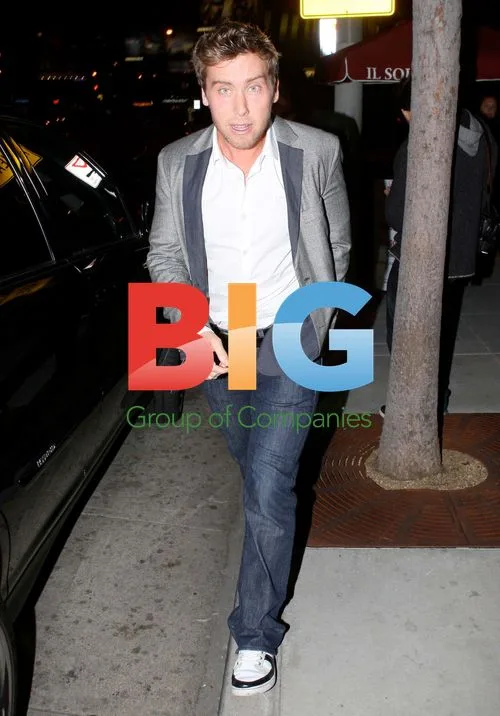 Lance Bass Out in Hollywood