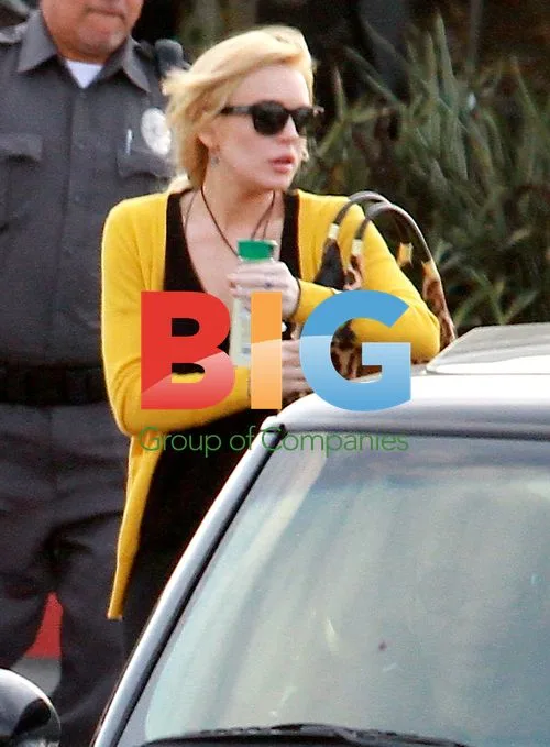 Lindsay Lohan and Family at Whole Foods