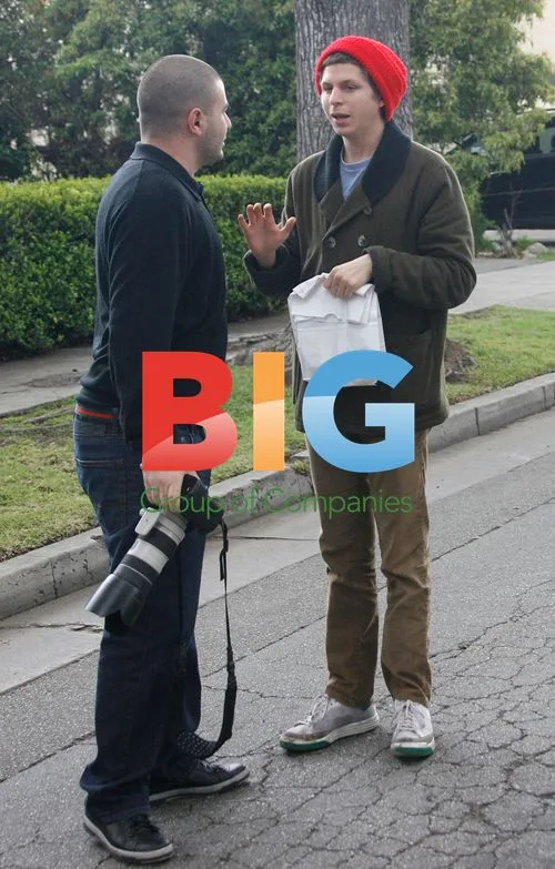 Michael Cera Leaving Cafe in Los Feliz