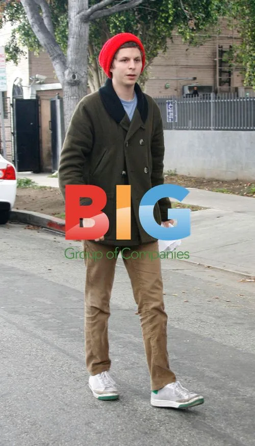 Michael Cera at Los Feliz Cafe