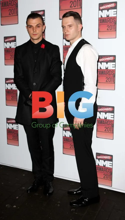 Hurts at Shockwaves NME Awards 2011