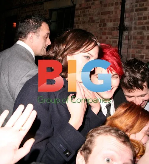 Alexa Chung, Gerard Way and Nick Grimshaw at NME Awards