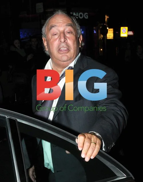 Sir Philip Green Leaving Box Nightclub