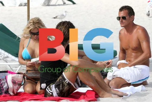 Shauna Sand Frolicking with Husband in Miami