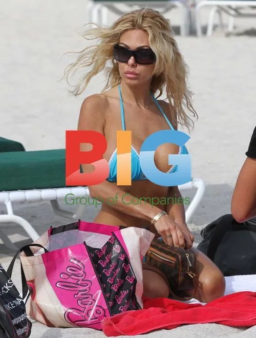 Shauna Sand Frolics with Husband