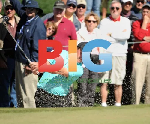 Phil Mickelson Hits from Sand Trap