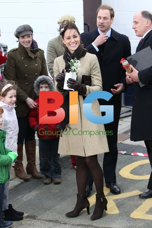 Prince William and Kate Middleton Launch Lifeboat