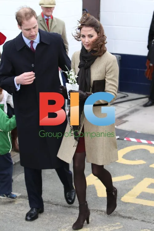 Prince William and Kate Middleton Launch Lifeboat