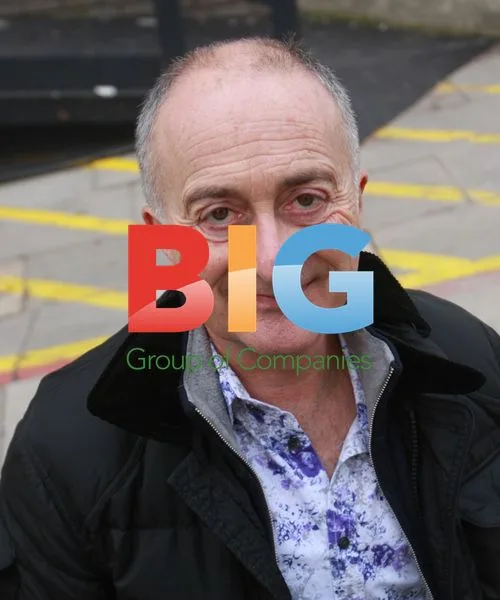 Tony Robinson at ITV Studios, London