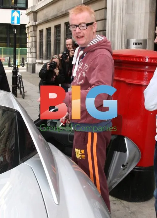 Chris Evans at Radio Two Studios