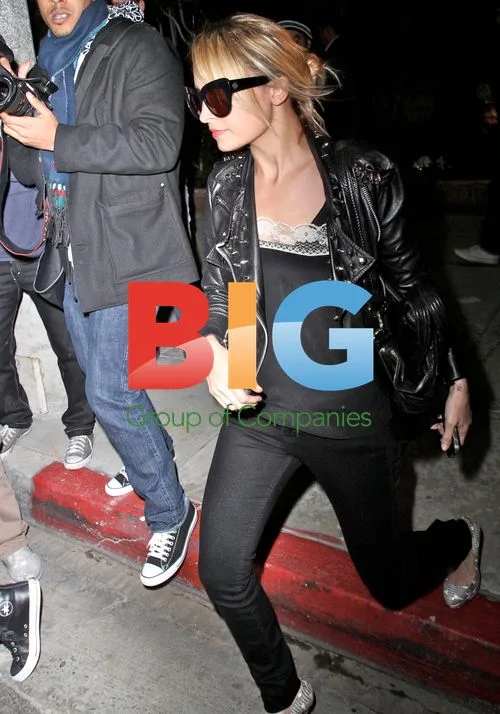 Nicole Richie and Joel Madden leave Matsuhisa